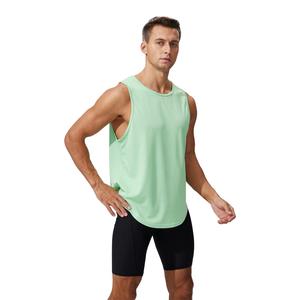 Chaleco de Running Personalizado para Maratón, 100% Poliéster, Secado Rápido, Transpirable, Camiseta Deportiva Sublimada para Hombre - Product Image 1