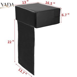 Asiento Elevador Moderno Personalizable para Niños, de Cuero Negro, Suave, Cómodo y Fácil de Limpiar, Venta al por Mayor para Salones y Centros de Cuidado Infantil - Product Image 2
