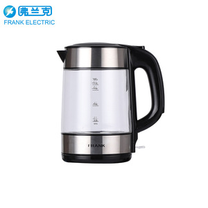 Frank <b>Electric</b> Glass <b>Electric</b> <b>Kettle</b> 1L 2L Automatic Shut Off For Home And Hotel Use - Product Image 1