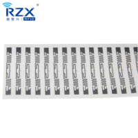 Inlay RFID ISO 18000-6C 860-960Mhz Inscriptible Passif Étiquette UHF Autocollant RFID