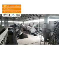 Poort Palmboomstam Organische Meststof Verwerkingsfabriek Bio Organische Meststof Machine