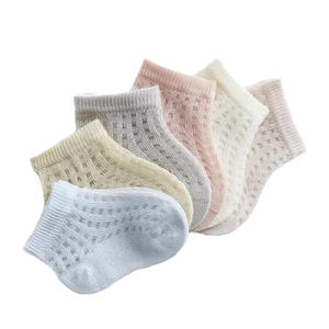 <span class=keywords><strong>Calcetines</strong></span> de Verano para Bebé, <span class=keywords><strong>Calcetines</strong></span> Transpirables de Malla, <span class=keywords><strong>Calcetines</strong></span> de Tobillo con Puño Holgado para Recién Nacidos de 0 a 18 Meses - Product Image 3