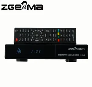 2 * DVB S2X + DVB T2/C prezzo di fabbrica di buona qualità 4K ZGEMMA H7S ricevitore satellitare Linux OS set top box