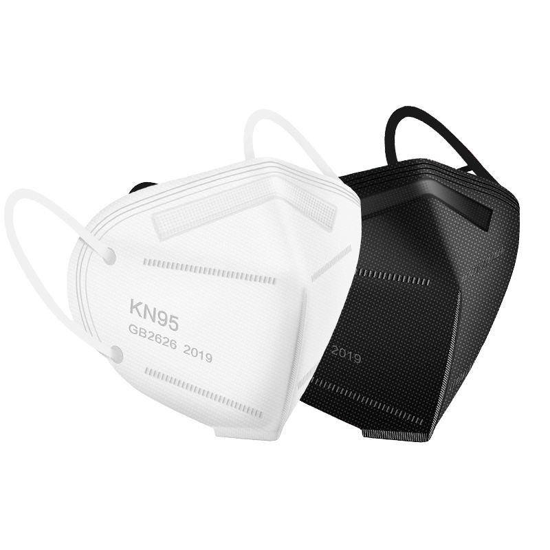 Spot sales in USA and Europe 5ply 3d face mask Dust Pm2.5 cubrebocas kn95 protect black disposable kn95mask Factory oem