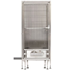 Casa de perro personalizada <span class=keywords><strong>Chenil</strong></span> Chien SISTEMA DE perrera profesional para perros jaula grande perreras de acero inoxidable para perros - Product Image 1