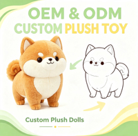 Fabrication professionnelle de jouets en peluche personnalisés en gros (OEM/ODM) – Poupées animales, cadeaux de compagnie