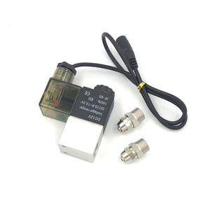 ओ प्लग मानक EPS-2V-08AF को2 एक्वेरियम सोलेनॉइड कंट्रोल वाल्व 1/4 'ओम अनुकूलन योग्य नियंत्रण संरचना आधार मीडिया समर्थन - Product Image 2