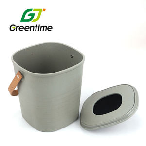 <span class=keywords><strong>Mini</strong></span> <span class=keywords><strong>poubelle</strong></span> pliable en Fiber de bambou, contenant à charbon actif, pour cuisine, vente en gros, - Product Image 1