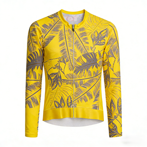 Maillot de cyclisme personnalisé avec logo imprimé, matière respirante et douce, coupe de course, idéal pour les événements cyclistes sur route et les sports de plein air - Product Image 1