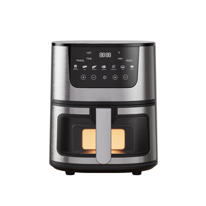 Friteuse à air intelligente grande capacité avec fenêtre de visualisation et écran tactile, 4L, 7L, 8L, 10L, 12L, 15L, Appareil de cuisine domestique, Vente en gros - Product Image 2