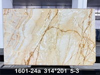 Dalle de marbre Calacatta Super Gold Cresto, design moderne, polie, grande dalle de marbre pour la décoration murale et de sol de villa