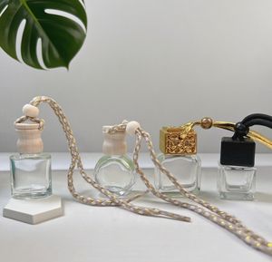 Mini Botella de Vidrio Personalizada de 5ml, 8ml, 10ml para Perfume o Cosméticos, Envase para Fragancia de Coche con Tapa de Madera - Product Image 3