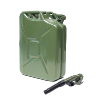 Bidon de 20 L en acier inoxydable de type américain pour produits chimiques et huiles, vente en gros