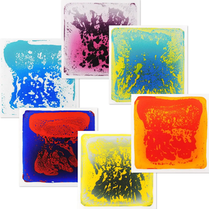 Fabrika doğrudan satış Ecofriendly karo halı çocuk ürün öğrenmek otizm tedavisi için eğitici oyuncaklar sıvı duyusal jel Mat oyna - Product Image 3