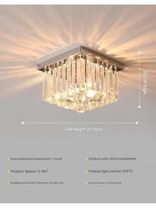 Jylighting Quảng trường hiện đại LED trần đèn Oriental Trần Đèn mềm khuếch tán ánh sáng cho phòng ngủ phòng khách phong cách truyền thống - Product Image 2