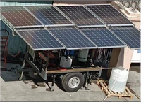 Alat filter air uv tenaga surya, pembuat air tenaga surya, sistem filter air uv bertenaga surya, unit desalinasi grid terbalik