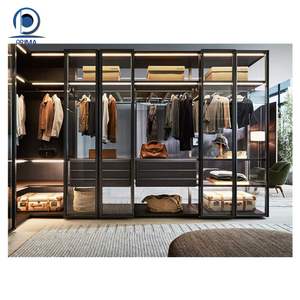 خزانة ملابس حديثة Prima-خزانة ملابس خشبية من تصميم منظم - Product Image 6