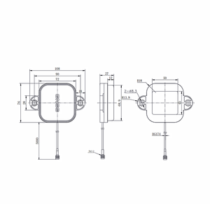 Antenna GNSS e GPS BN-3B45TJ Multi-Satellite Multi-Frequenza Esterna RTK Differenziale a Basso Costo Nuovo Prodotto - Product Image 4