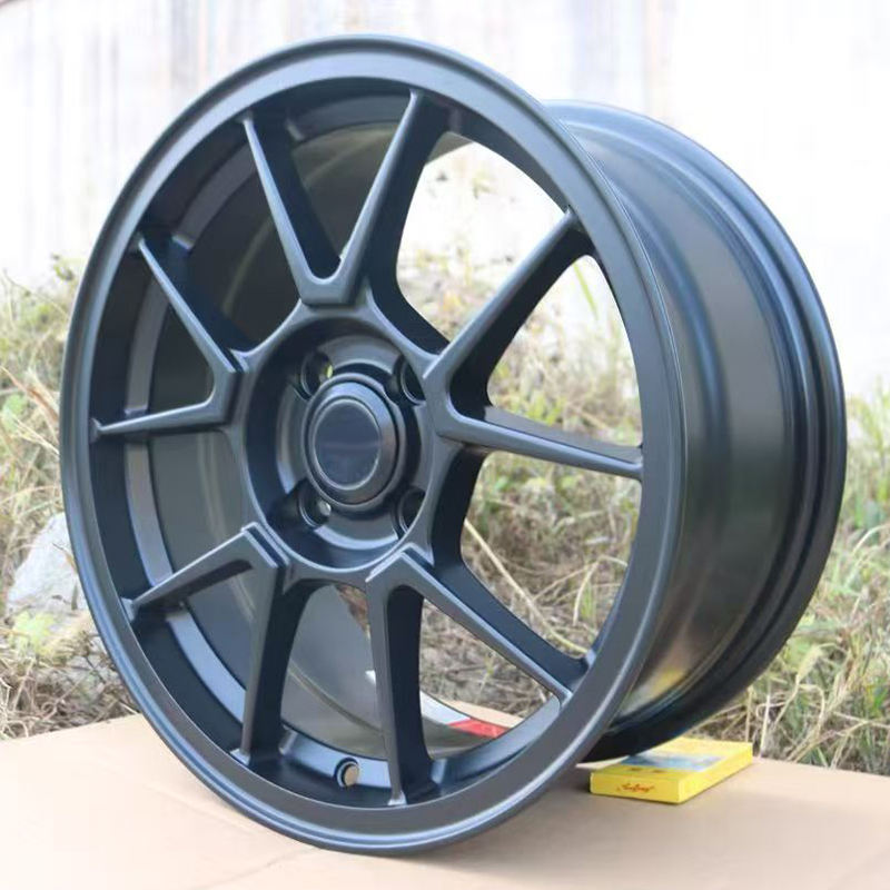 Flow Formed Aluminum Cast Car Wheels 7J ET35 5x100 Multi Spoke Concave ...
