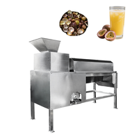 Roestvrijstalen Passievruchtzaden Die Machine Scheiden Passievruchtafscheider Pulping & Extractie Passievruchtensap Machine