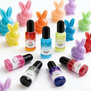 Pigmento de Resina de Óxido de Hierro de Color Sólido Makaron, 16 Colores, Tinte de Resina Epoxi UV Cristalino, 10 ml/Botella, Colorante para Joyería Hecha a Mano - Product Image 5