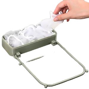 Tek katmanlı anti-tıkanma plastik çöp süzgeç artık yemekler sebze için kolay temiz mutfak lavabo atık drenaj raf - Product Image 2