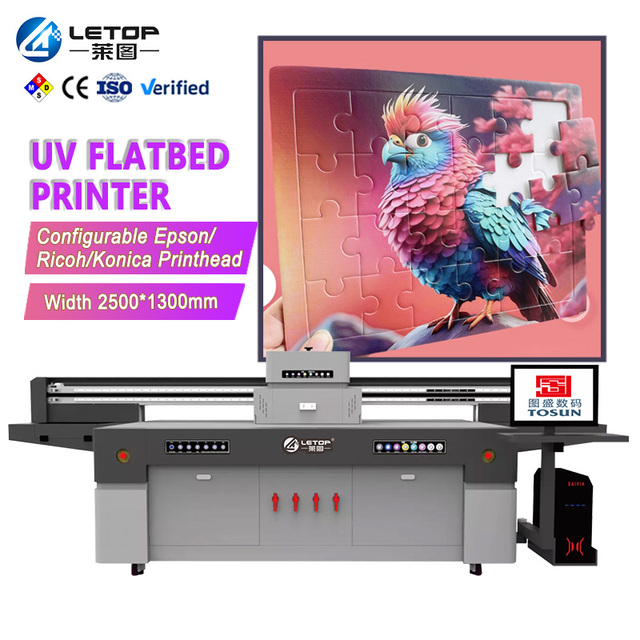 LETOP Printing Plotter Print Acrylic Digital Inkjet Printer Machine 3D Color Flat Bed Phone Case Id Card Uv Flatbed Printer
