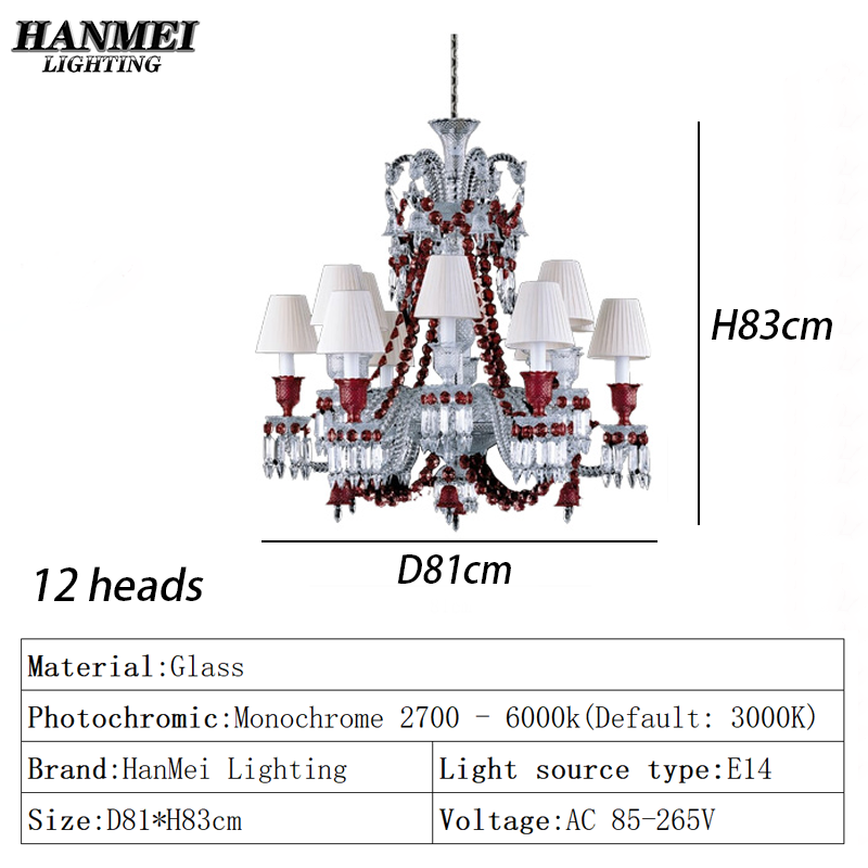 Clair + Rouge/12 tête: D81 * H83cm