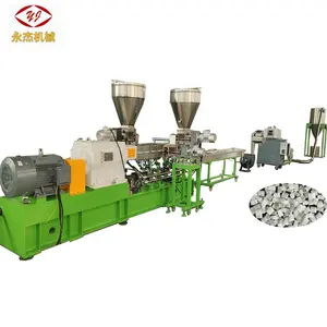 Co-rotating manufacturing equipment plastic pelletizing machine PA/PP+glass fiber plastic machine