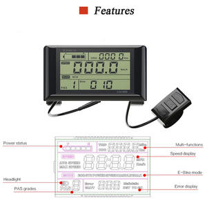 <span class=keywords><strong>Kit</strong></span> de Conversion <span class=keywords><strong>Vélo</strong></span> Électrique 250W 350W 500W 100W 300W 72V 60V 52V 48V 36V, Pièces de <span class=keywords><strong>Vélo</strong></span>, Contrôleur Sinusoïdal et à Onde Carrée 30A 45A 60A 80A - Product Image 2