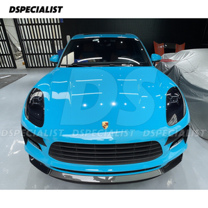 Spoiler de pare-chocs avant en fibre de carbone de style artisanal pour kit carrosserie <span class=keywords><strong>Porsche</strong></span> <span class=keywords><strong>Macan</strong></span> - Product Image 2