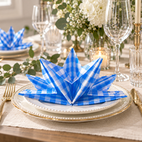 Serviettes jetables prêtes à l'emploi, extra grandes, forme élégante, absorption premium, pour mariage, banquet, fête, vente en gros