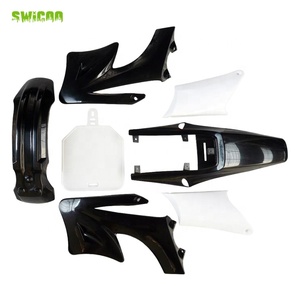 Kit de carénage en plastique noir et blanc pour <span class=keywords><strong>Apollo</strong></span> <span class=keywords><strong>Orion</strong></span> 110cc 125cc <span class=keywords><strong>150cc</strong></span> 160 Dirt Bike - Product Image 2