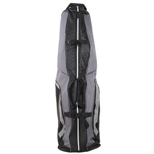 Sac de golf de voyage personnalisé BSCI, imperméable, portable, noir, avec roulettes - Product Image 2