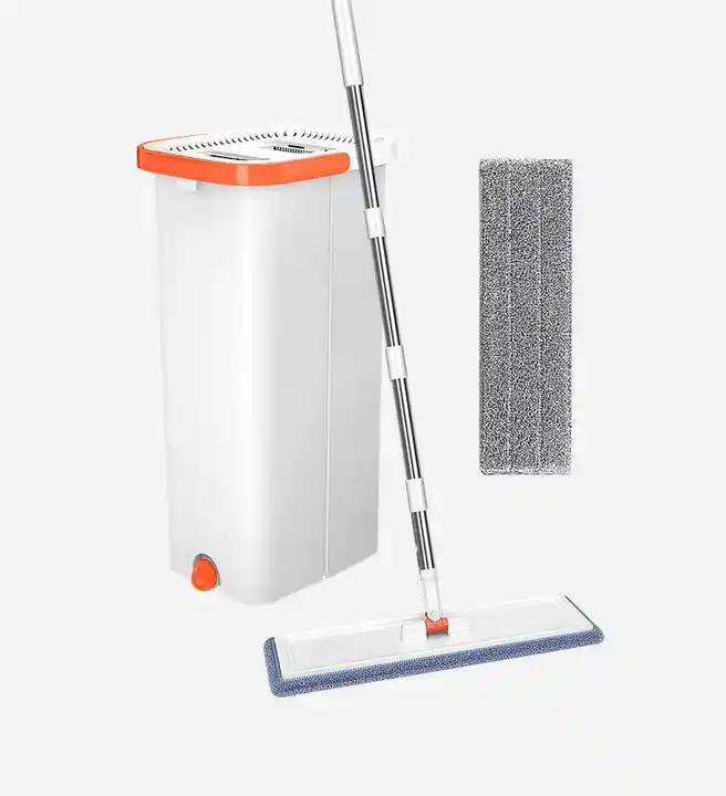 joybos flat floor mop and bucket