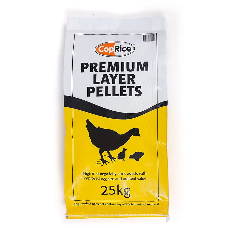 chicken feeds bag of 50 kg poultry feed packaging bag 50kg bag size