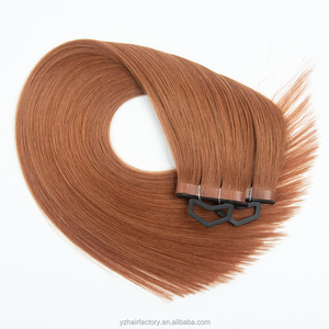 ผมต่อแบบเทปไร้รอยต่อ ไม่พันกัน ไม่หลุดร่วง ผมแท้ 100% แบบ Double Drawn Ombre สีไล่ระดับสไตล์ยุโรป รัสเซีย PU Weft - Product Image 2
