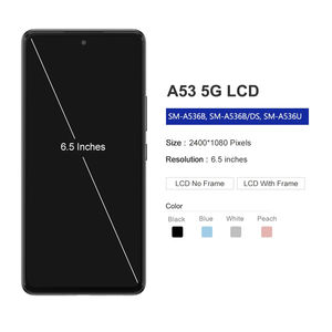 หน้าจอ LCD โทรศัพท์มือถือสำหรับ A53 5G ขายส่งหน้าจอ LCD สำหรับ A53 5G จอแสดงผลสำหรับ A53 A536 - Product Image 4