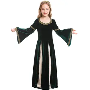 Buy Stunning green renaissance dress costume On Deals 