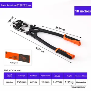 क्रॉस-बॉर्डर सोर्स भारी शुल्क स्टील बार कटर ब्लैक डायमंड वायर और आयरन चेन विशेष श्रम-बचत काटने उपकरण - Product Image 6