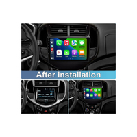 Radio Android para Auto Chevrolet Aveo 3 2016-2023, Pantalla Táctil, Estéreo, Reproductor de Video GPS con Carplay, BT, FM, USB, Plug and Play