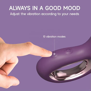Rabbit <b>Vibrator</b> Rechargeable Silicone Dildo G Spot Clitors Massage Double <b>Vibration</b> for Women - Product Image 2