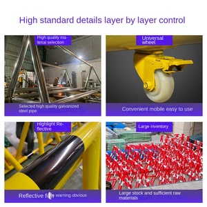 Barrera Móvil Antiviolencia y Anticaballar para Escuelas, Anti-Colisión, Color Negro 3 Beige - Product Image 2