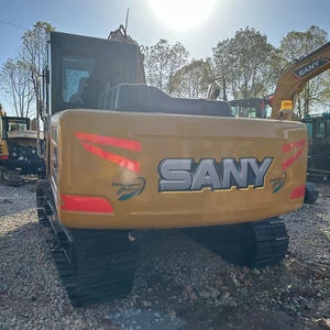 Excavatrice sur chenilles d'occasion SANY SY135C de 13,5 tonnes, entièrement hydraulique, pour la construction routière municipale - Product Image 4