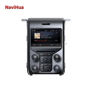 Navihua Touch Screen Android Car Radio Stereo Multimedia DVD Player GPS Navigation <b>System</b> for Tesla Style Ford F150 2013 - Product Image 1