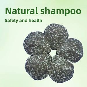 12種類のハーブ植物シャンプー石鹸、シダ科植物の葉とアミノ酸配合、髪を強化するウスマン草石鹸 - Product Image 4