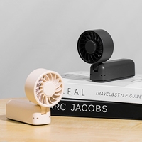 Ventilateur portable d'extérieur, turbo, vent puissant, 100 vitesses réglables, indicateur de puissance LED, 2000 mAh, rechargeable par USB-C, KC FCC