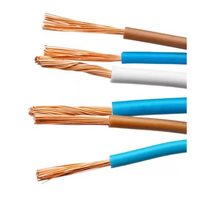 Einadriges 1,5mm 2,5mm 4mm 6mm flexibles elektrisches Gehäuse Draht verse iltes Kupfer-Stromkabel PVC-isoliertes Kabel für zu Hause