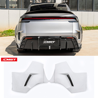 Pare-chocs arrière en fibre de verre de style CMST de haute qualité avec aération pour Tesla Model Y 2025+ – Pièce de rechange automobile