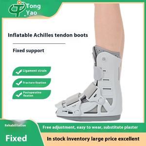 Bota Walker para Tendón de Aquiles, Soporte Fijo Postoperatorio, Zapatos Inflables de Rehabilitación, Protector de Ligamentos, Suministros de Terapia - Product Image 3